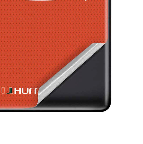University of Miami Hurricanes Jersey Google Pixel 6 Skin
